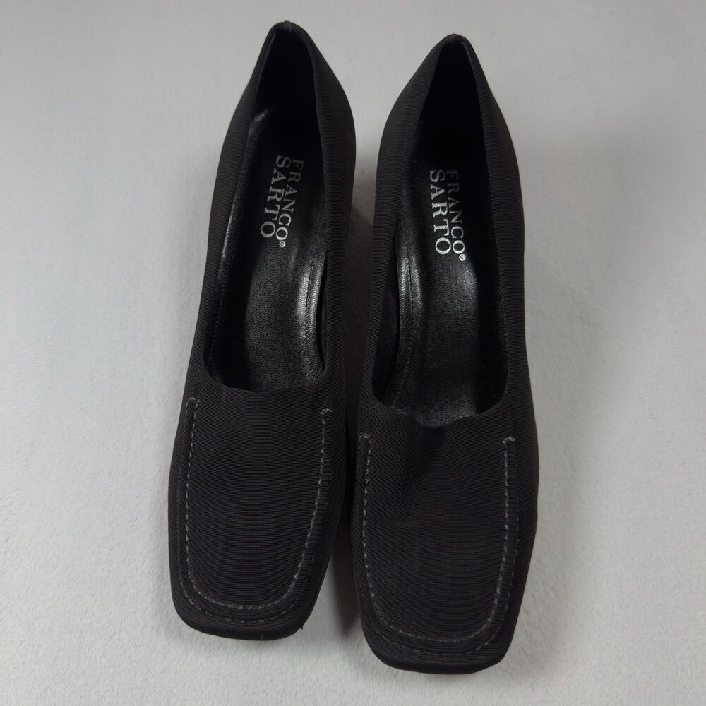 Franco Sarto Size 7M Women's Shoes Color Black